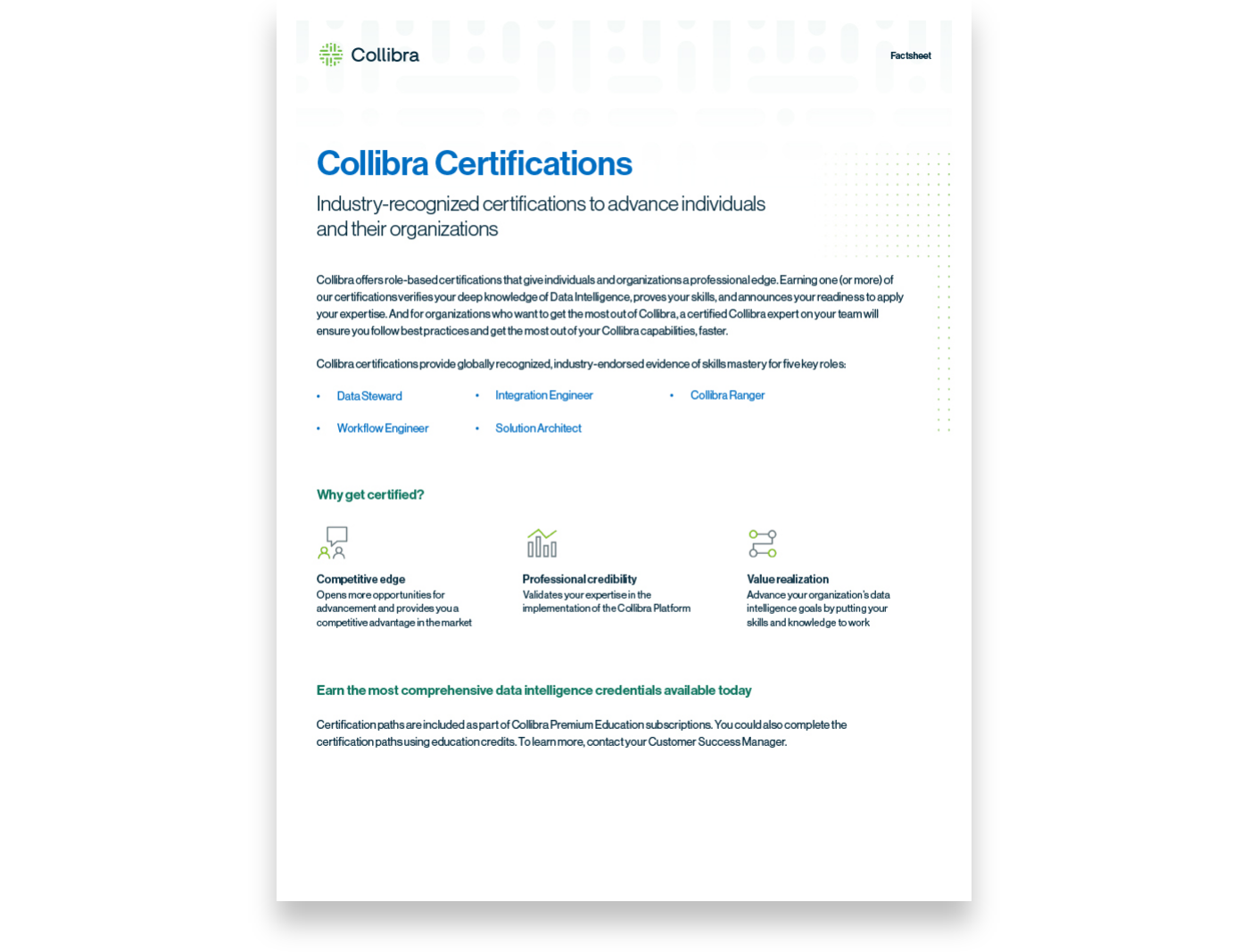 Collibra Certification Program Collibra