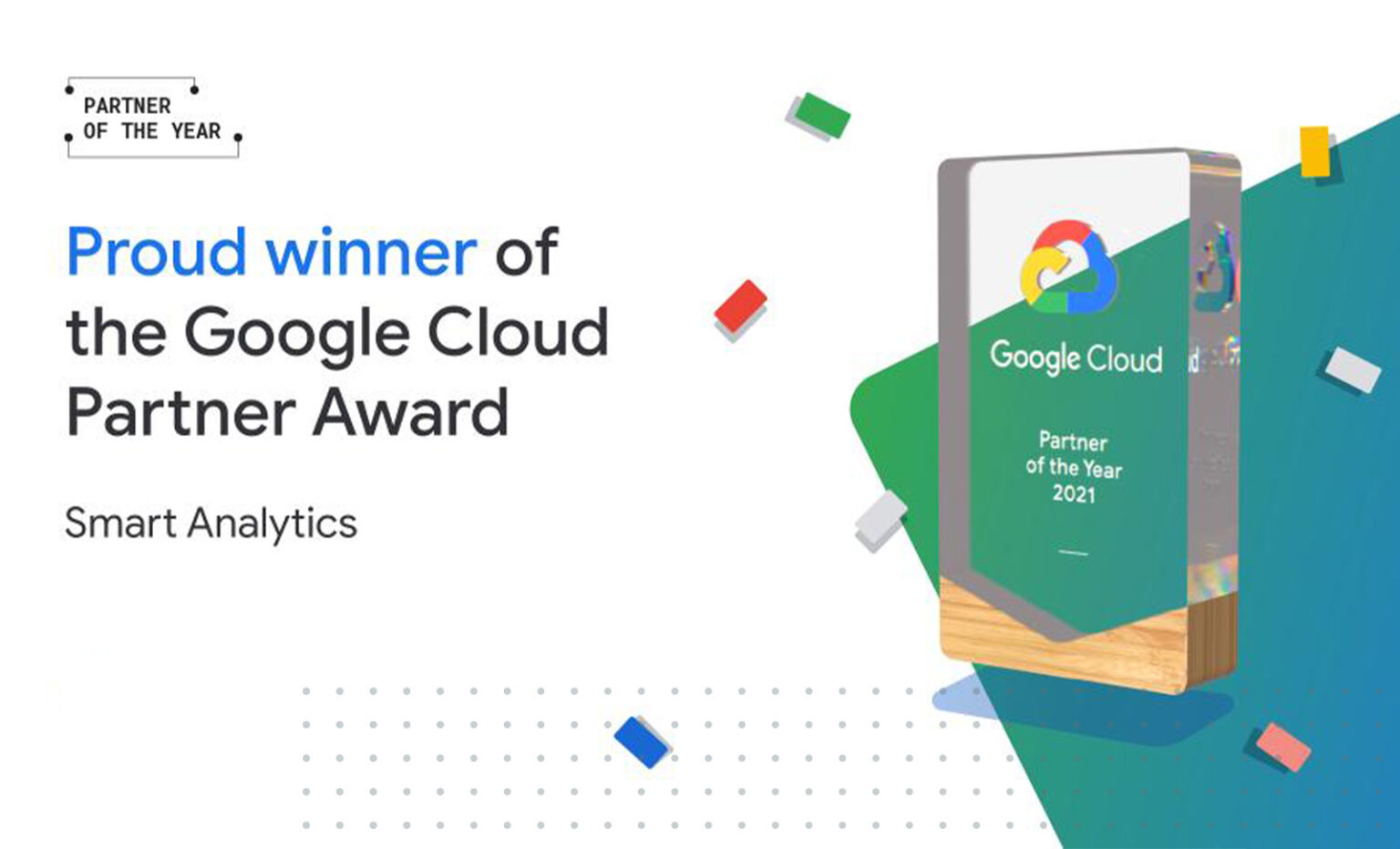 Collibra wins the Google Cloud Award for the Smart Analytics category
